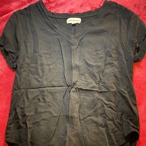 Black tee shirt